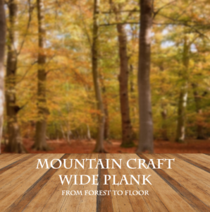 Mountain Craft Wide Plank Flooring - Brochure Cover